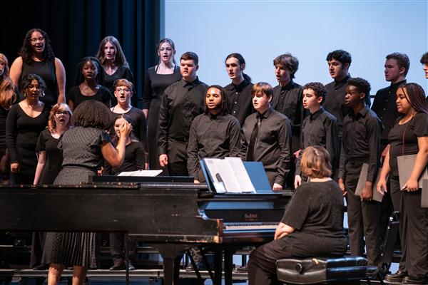 2023 All County Chorus Students Performing